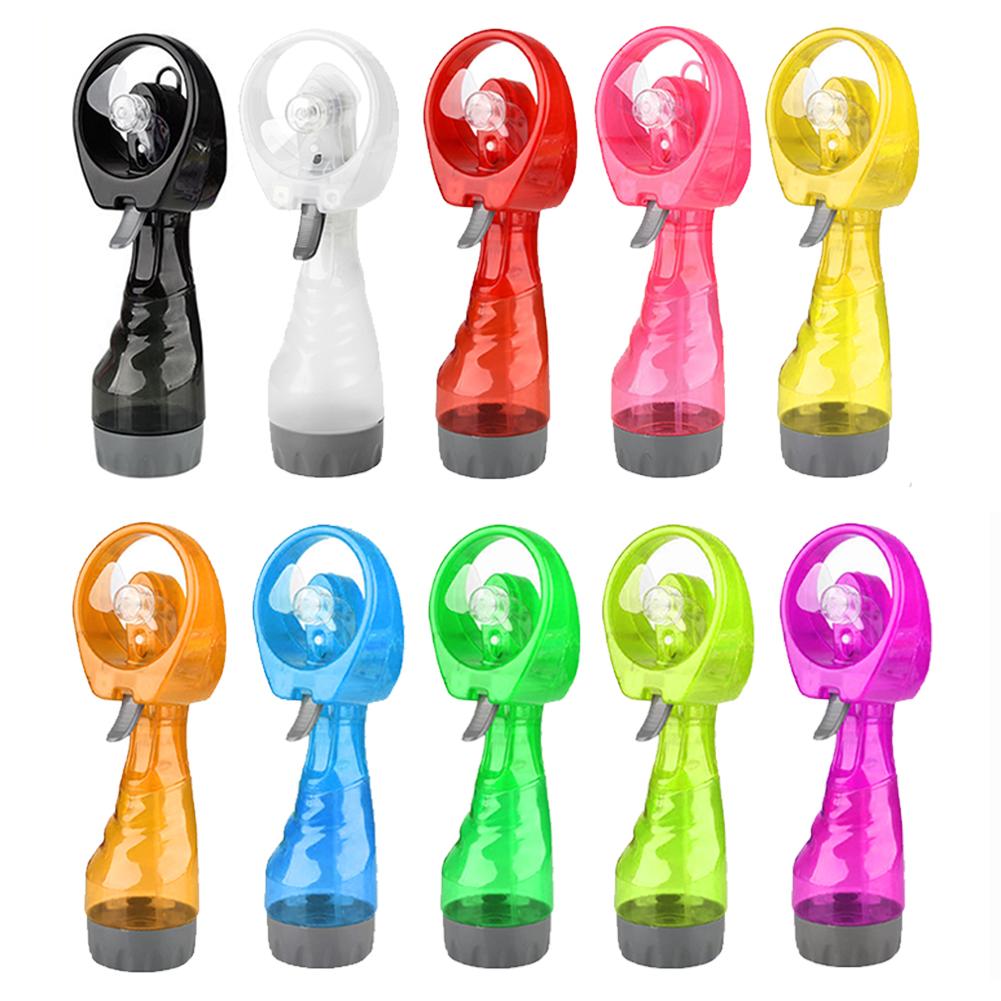 

Portable Hand-held Cooling Fan Water Spray Misting Fan for Travel Beach, Blue, 501 Original