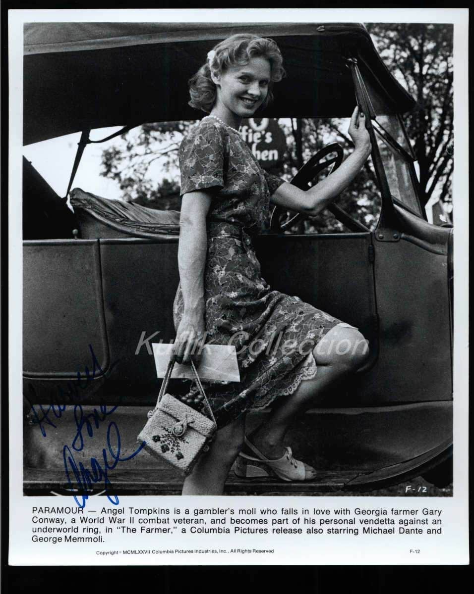 Angel Tompkins - Signed Autograph Movie Still - The Farmer