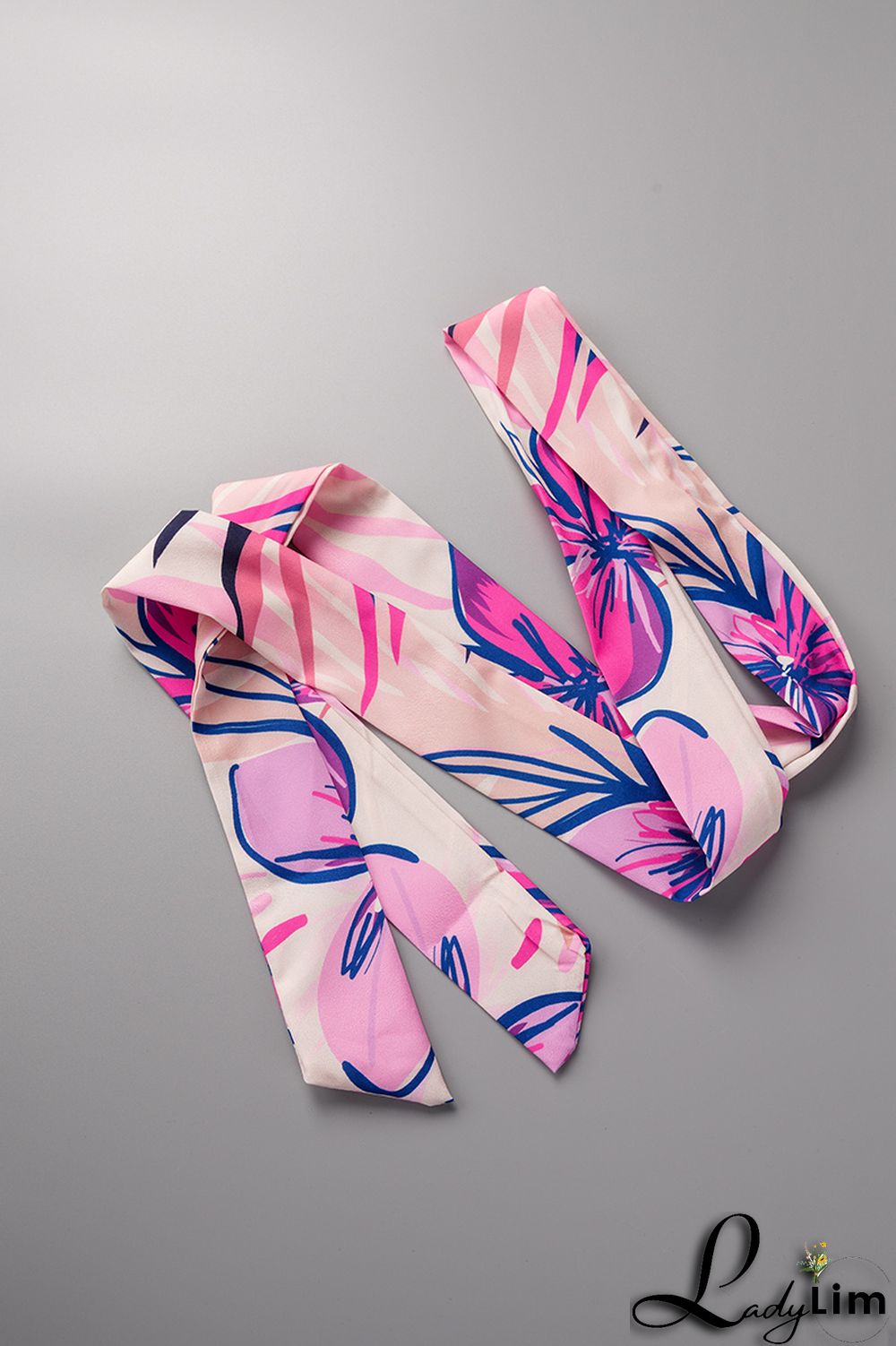 Rose Red Casual Print Backless Off the Shoulder Lantern Dress Dresses