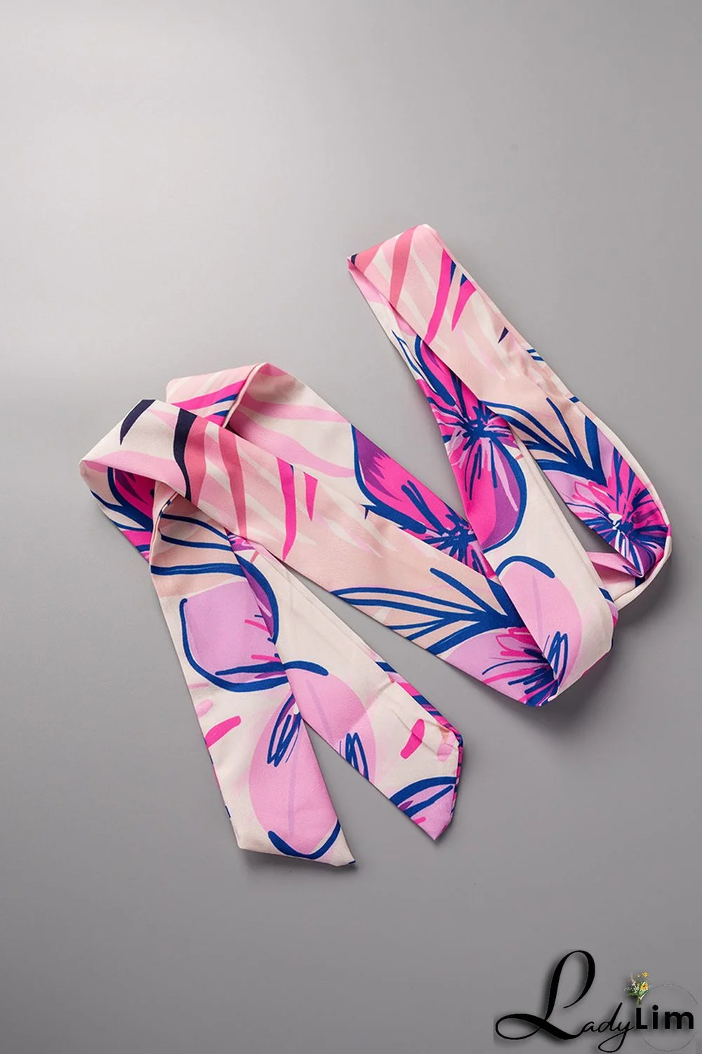 Rose Red Casual Print Backless Off the Shoulder Lantern Dress Dresses