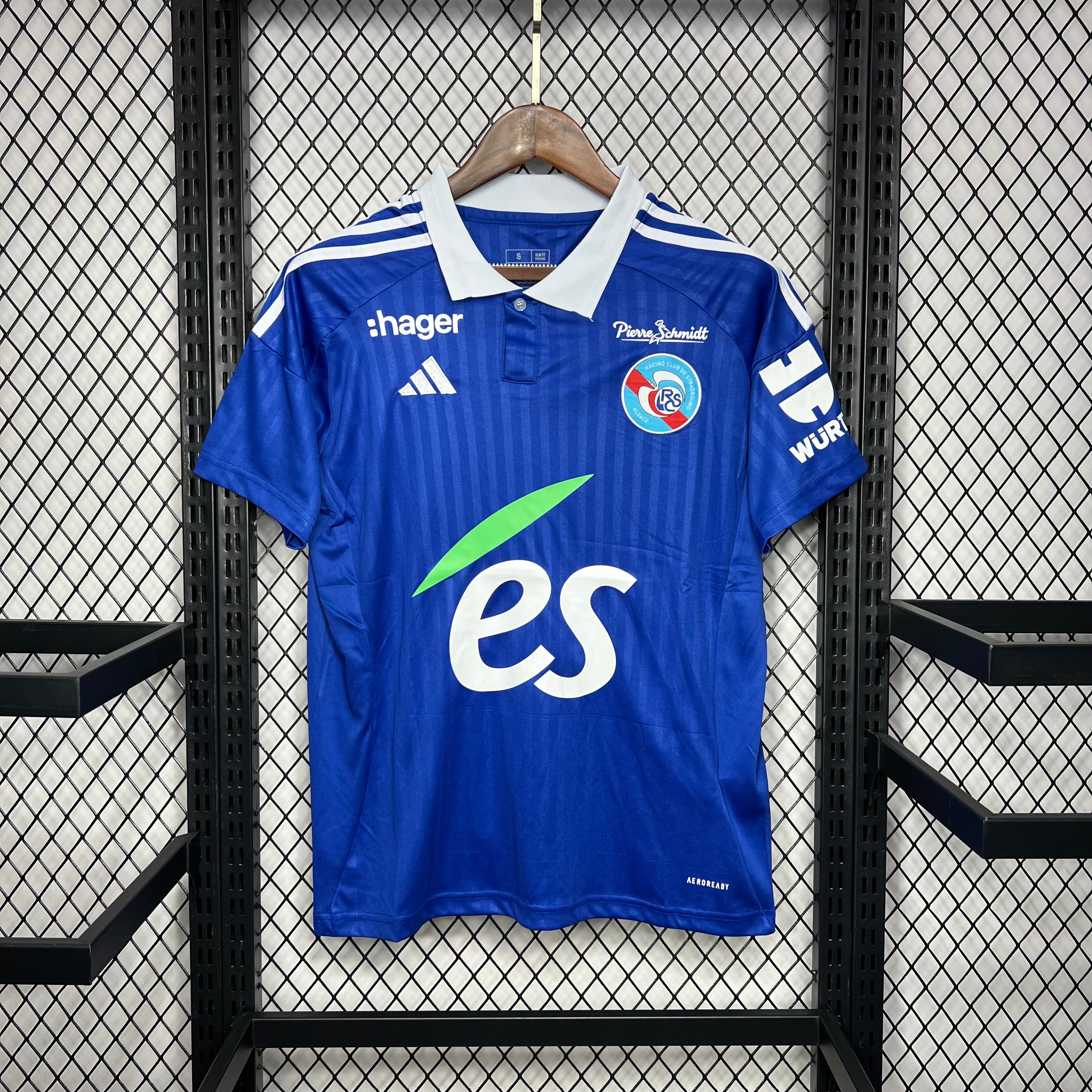 Strasbourg Maillot Foot 2024 2025 Domicile Maillot De Fou, site maillot de foot pas cher