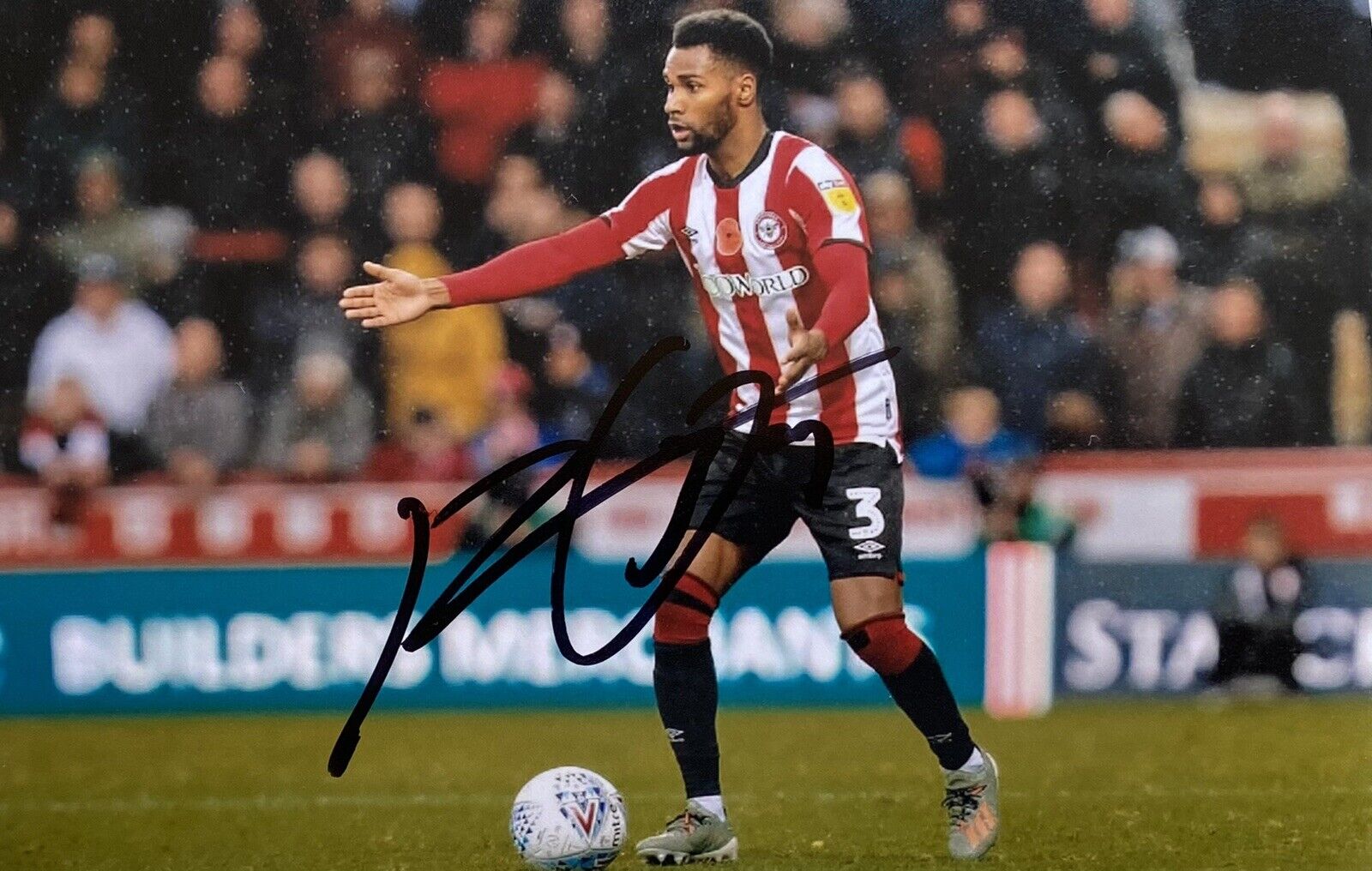 Rico Henry Genuine Hand Signed Brentford 6X4 Photo Poster painting 3
