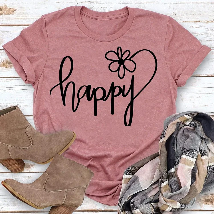 happy Summer life T-shirt Tee -04987