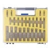 150pcs Drill Bit High Hardness 0.4-3.2mm Punch Drill for Hardwood Plastic Rubber