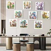 (US Only)9pcs - Diamond Painting - Partial Special Shaped Drill Goblin (Canvas|30*30cm)