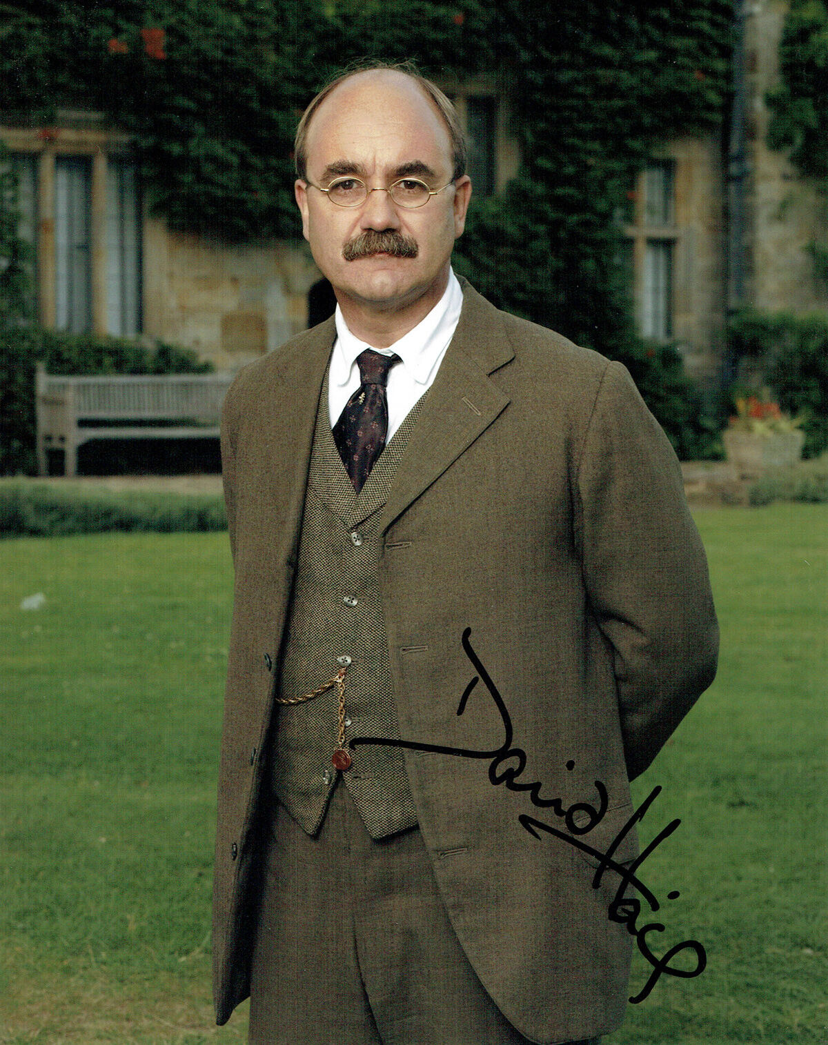 David HAIG SIGNED Autograph 10x8 Photo Poster painting AFTAL COA My Boy Jack Killing Eve Actor