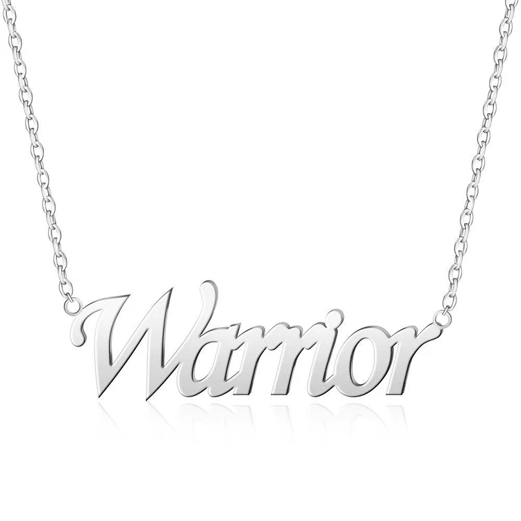 Collier Prénom Personnalisé Argent 925 pour Femme Cadeau Maman Fille Anniversaire Jessemade FR