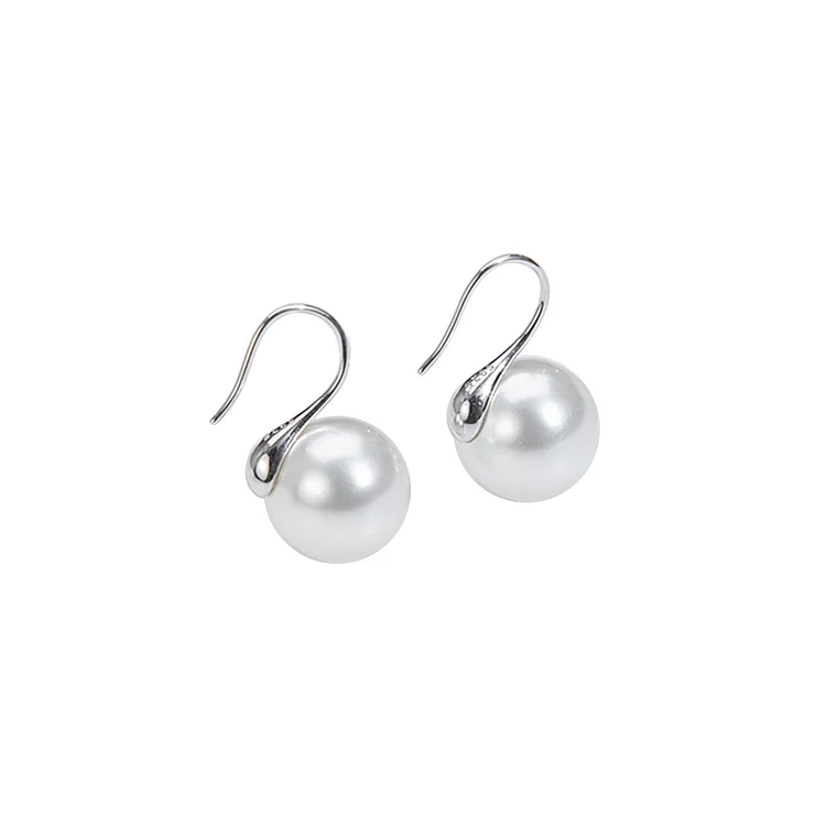  Synthetic Pearl Earrings for Women| 925 silver