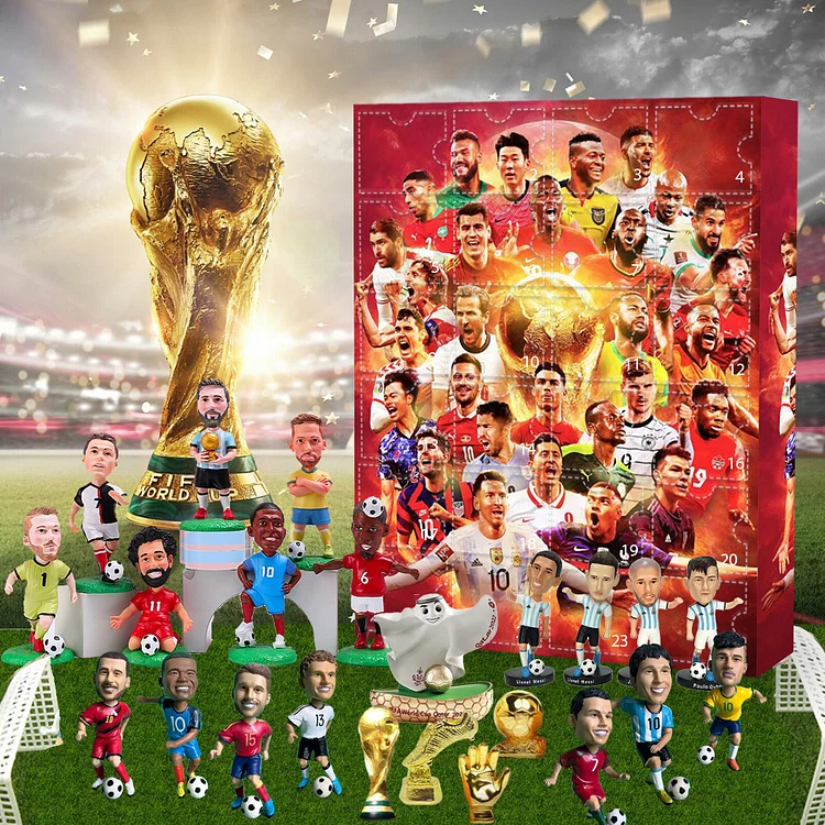 World Cup Advent Calendar -- The One With 24 Little Doors