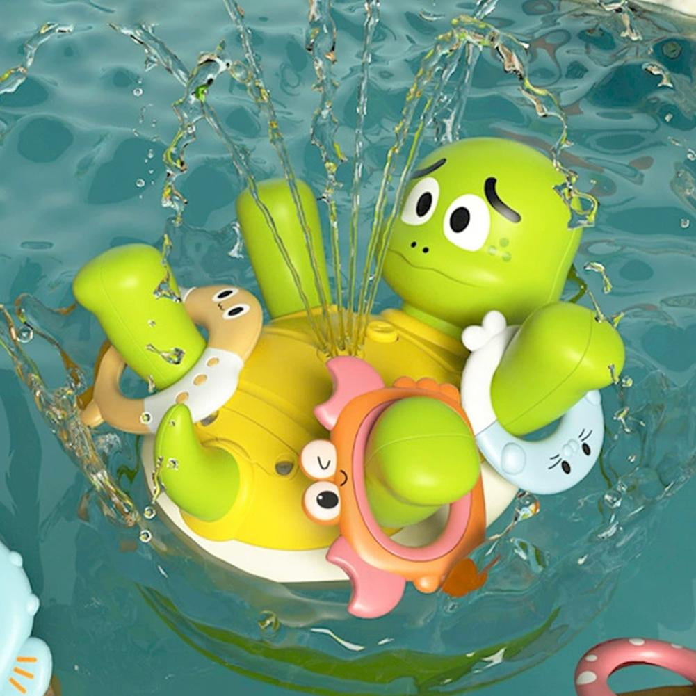 Swimming Turtles Bath Toy, Toddler Bath Toys for Kids, Baby Bath Toys Gift P9E1