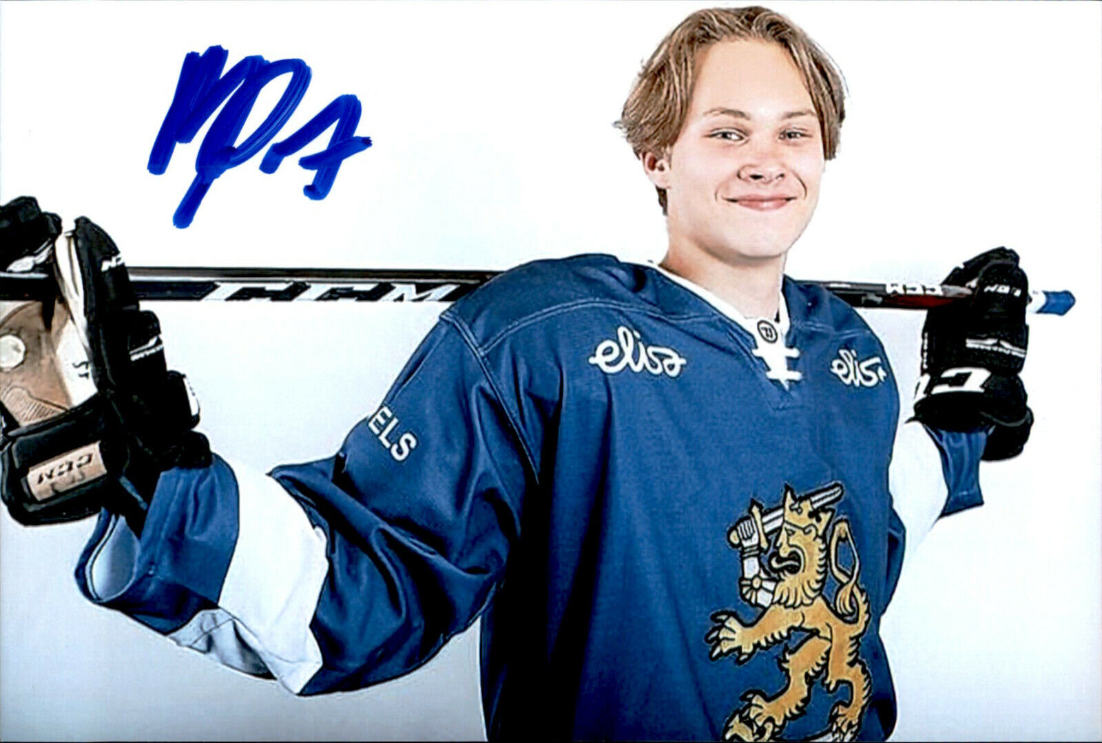 Kasper Puutio SIGNED autographed 4x6 Photo Poster painting TEAM FINLAND / FLORIDA PANTHERS