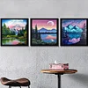 (US Only)3pcs Magnetic Diamond Painting Frames for 30x30cm/30x40cm Diamond Art Canvas