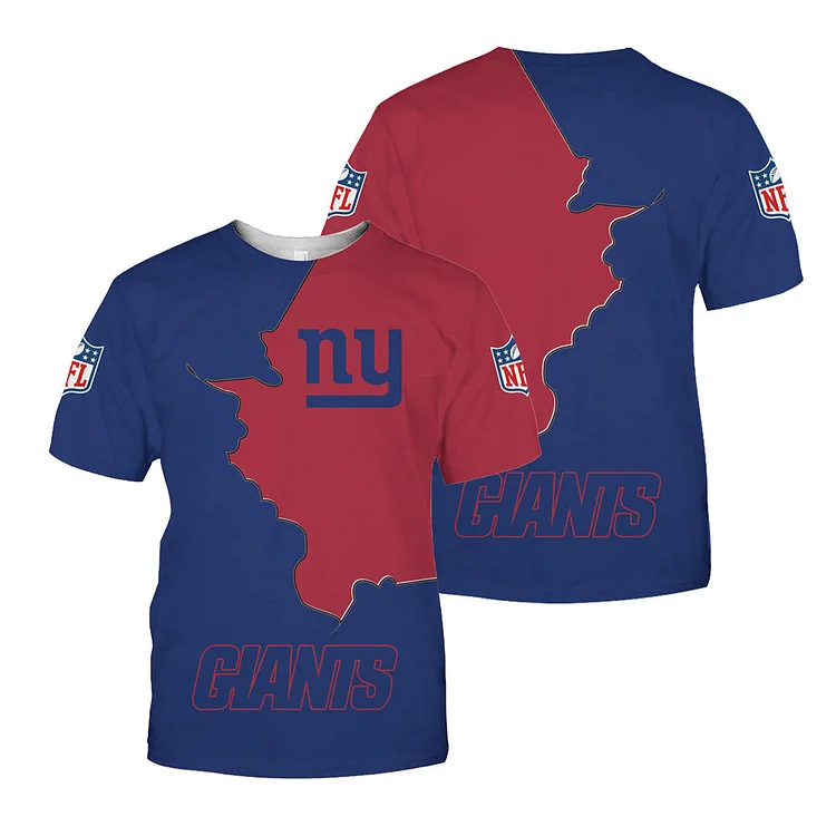 New York Giants All Over Print T-Shirt