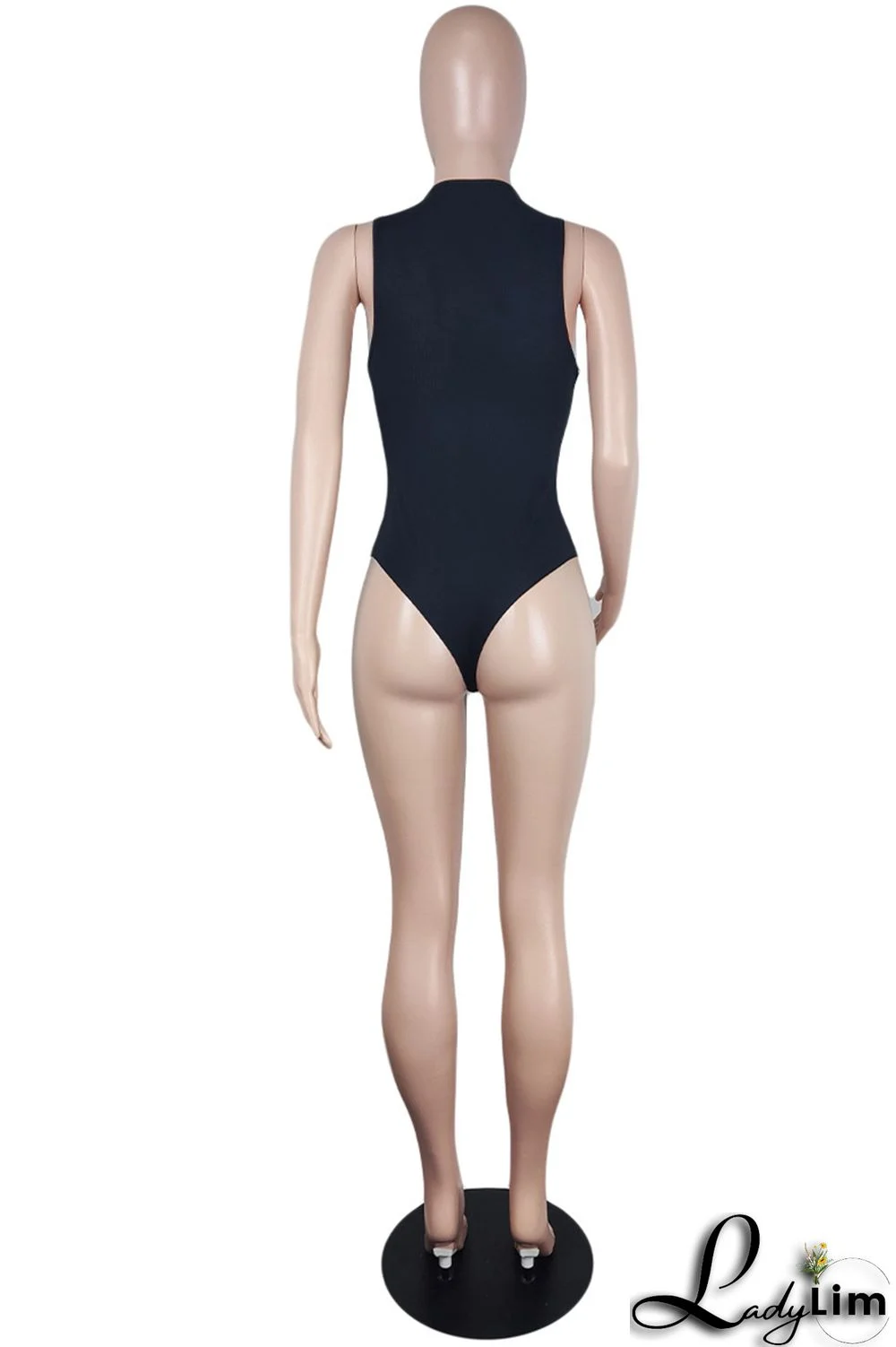 White Sexy Casual Living Solid Patchwork O Neck Skinny Romper