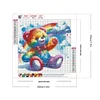 Rainbow Bear-Full Round Diamond Painting 30*30CM