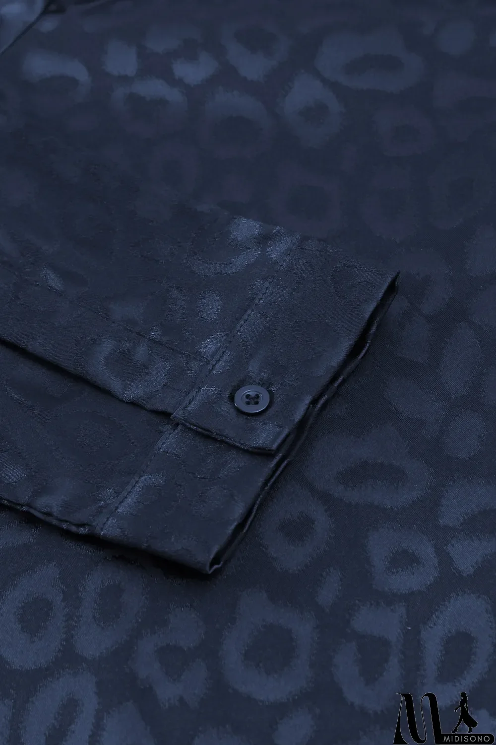 MidiSono - Embossed Button Shirt