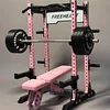 Original 1/12 Squat Rack Ornaments Set Fitness Gift Assembly Toy