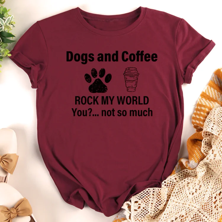 Dogs  and coffee T-Shirt-013191-CB