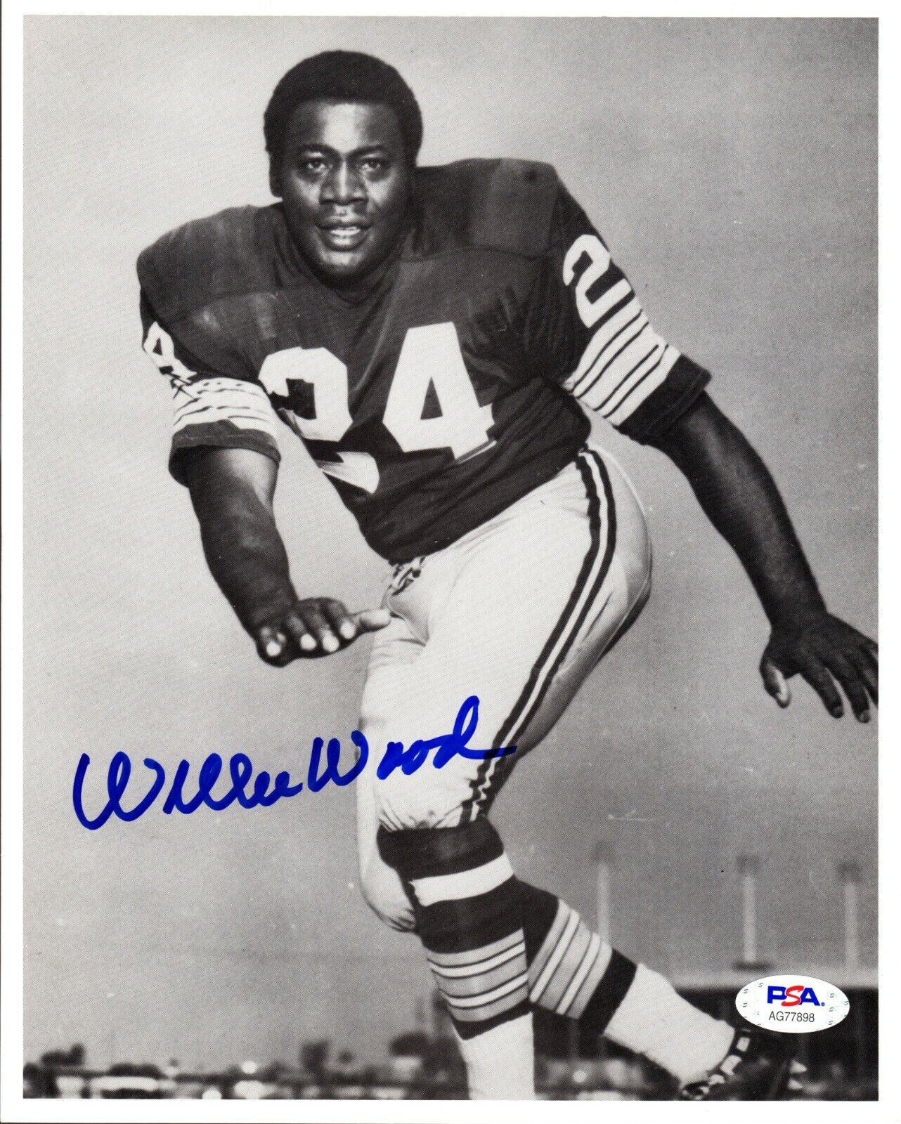 Willie Wood autographed signed 8x10 Photo Poster painting NFL Green Bay Packers PSA COA