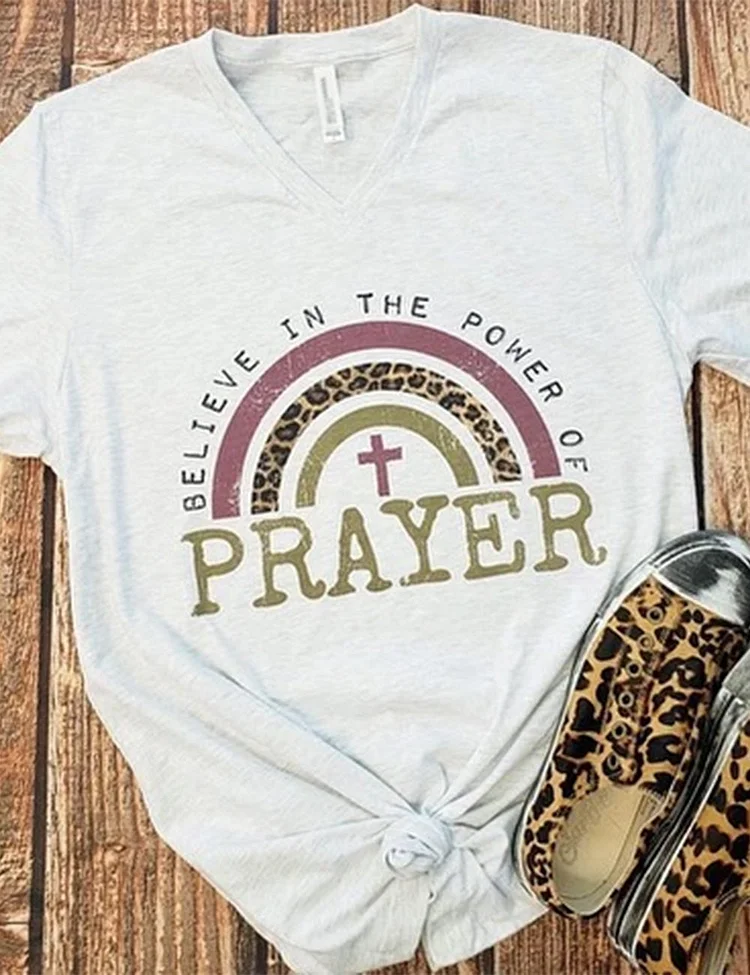 Believe In The Power Of Prayer Women's T-Shirt
