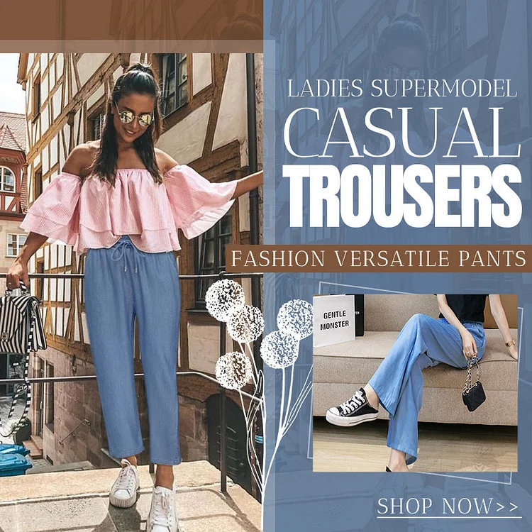 ✨Ladies Supermodel Casual Trousers✨(40%OFF)