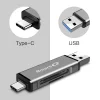 ChuanYu Card Reader USB3.0 Ultra-High Speed Integrated Multi-Function SD Card TF Card Suitable For MicroSDXC, MicroSDHC, SD, SDXC, SDHC, SD Card Suitable For Windows, Mac OS X, Android Device Storage Memory