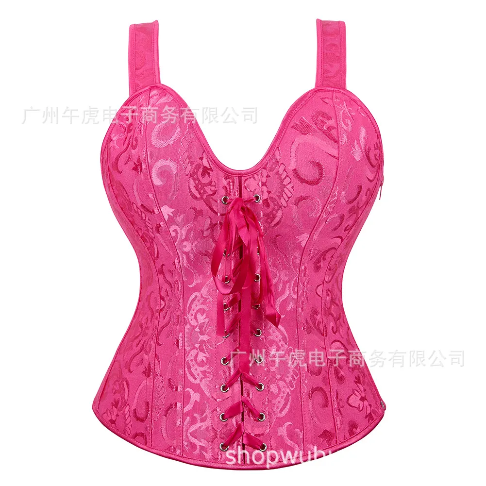 Churchf Churchf Court Contracted Lady Has A Strap Harness Shaping Top, A Hair