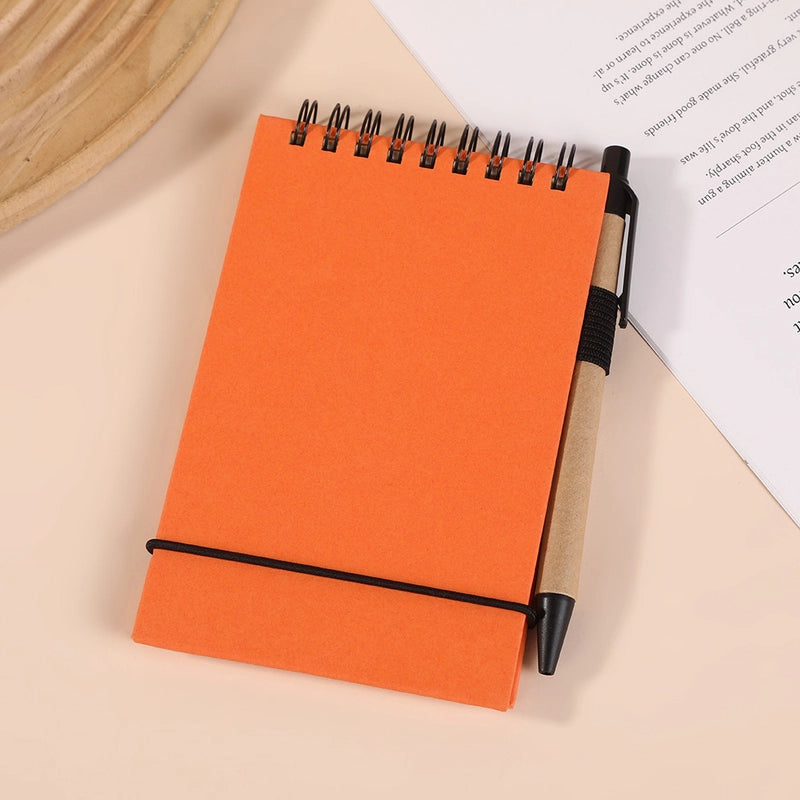 1 Piece Solid Color Learning Paper Preppy Style Notebook