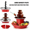 3 Layer Chocolate Melting Machine DIY Handmade 35W for Weddings Birthday Parties