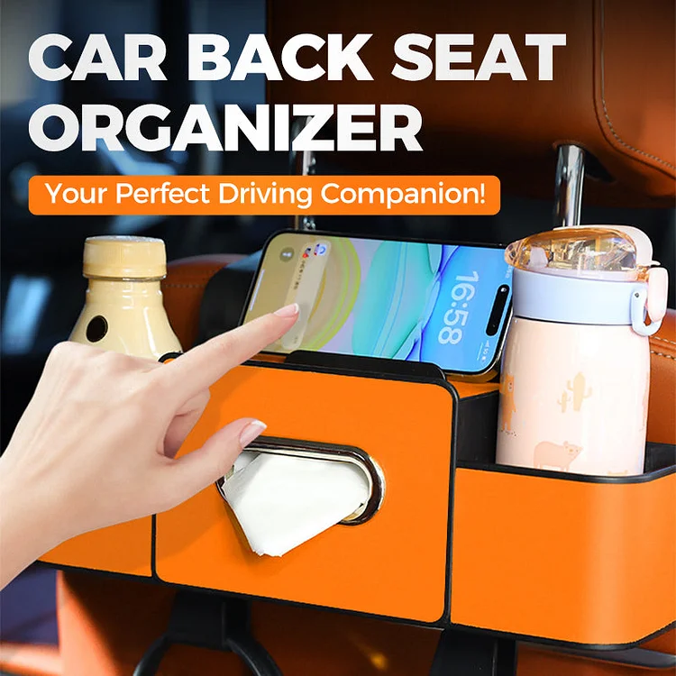 Car Multifunctional Seat Back Waterproof Storage Bag