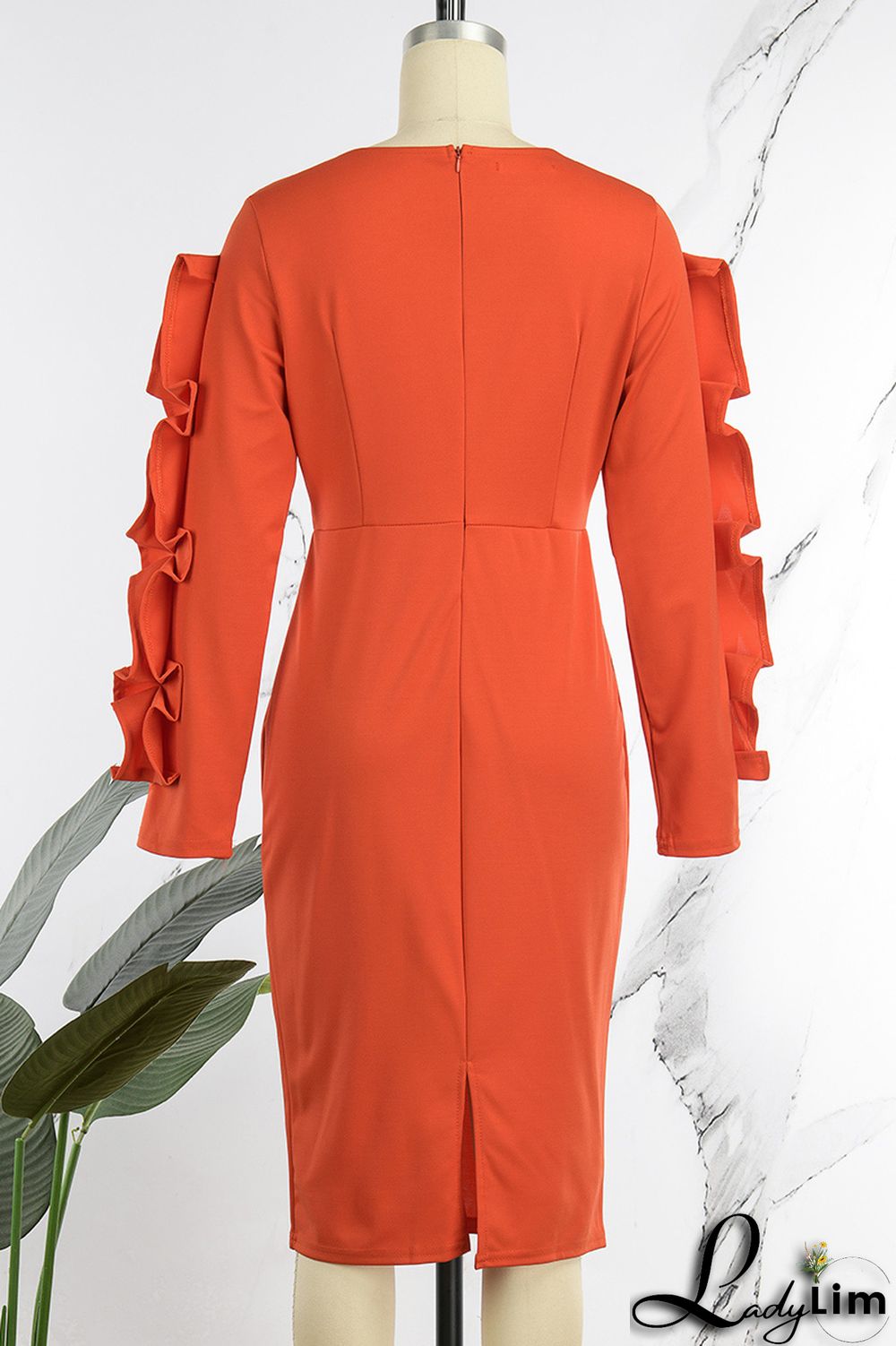 Royal Blue Elegant Solid Patchwork Stringy Selvedge O Neck One Step Skirt Dresses