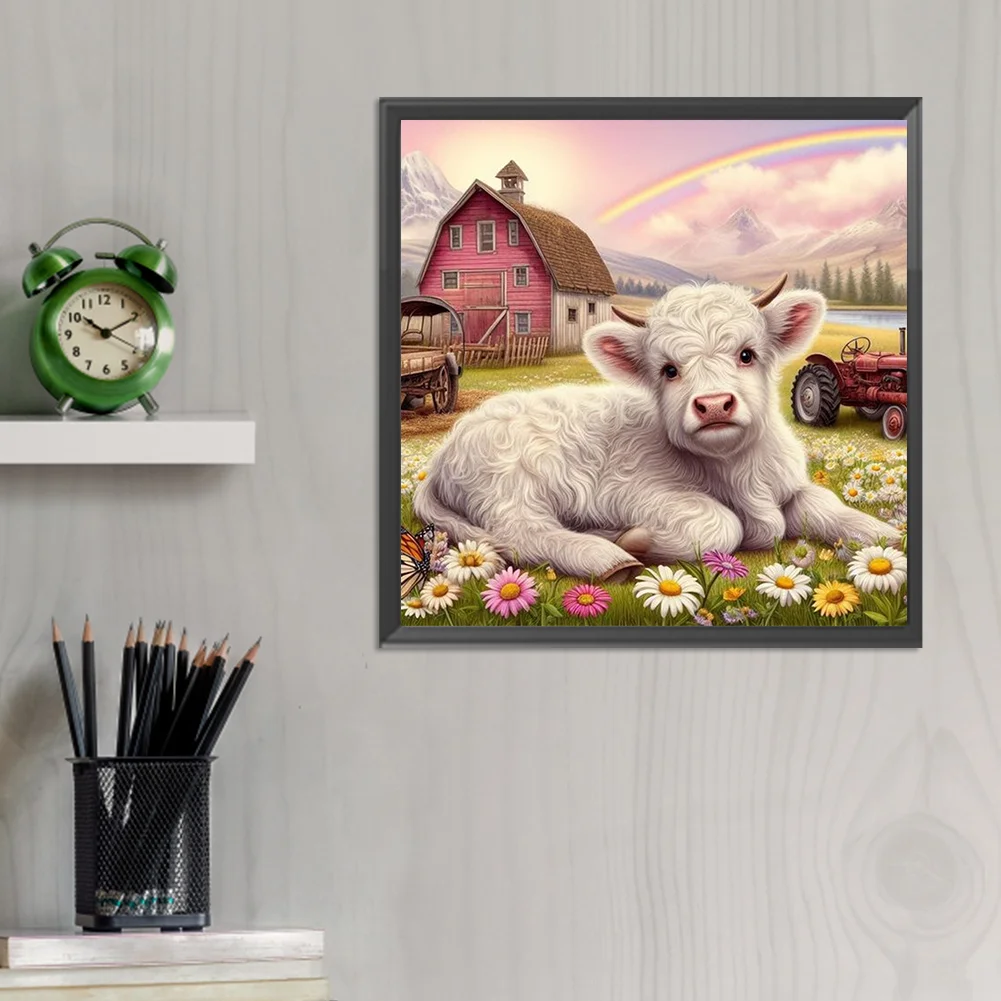 Diamond Painting - Full Round Drill - Calf(Canvas|30*30cm)