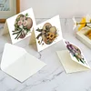 6Pcs Diamond Painting Bouquet Hat Diamond Painting Greeting Card for Friends