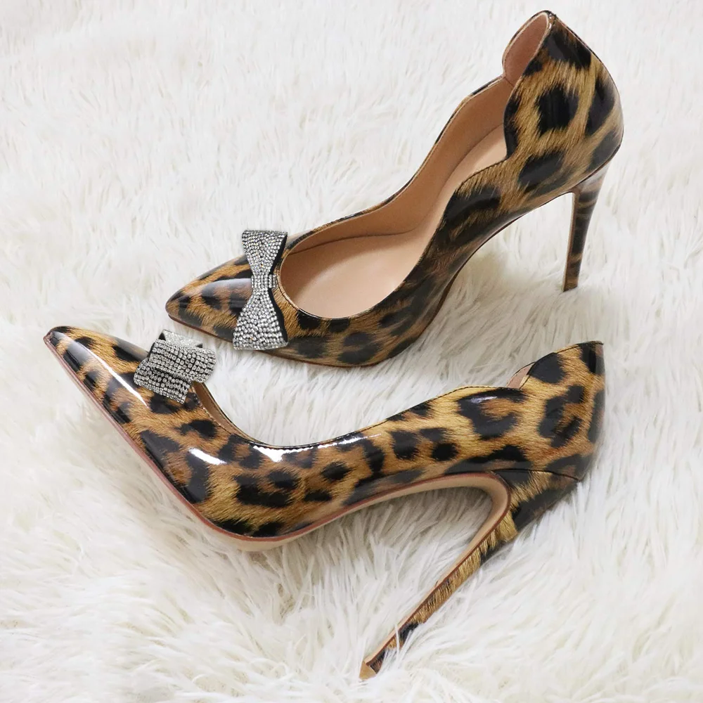 Leopard Pointy Toe High Heel Pump