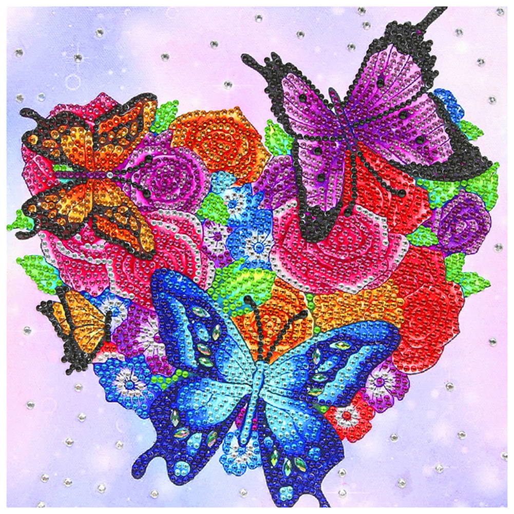 

Butterfly - Special Shaped Diamond Painting - 30*30CM, 501 Original