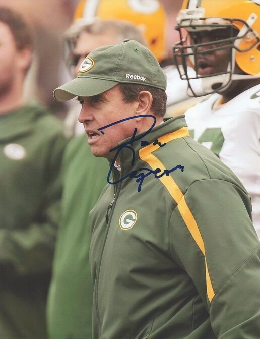 *DOM CAPERS*SIGNED*AUTOGRAPHED*Photo Poster painting*GREEN BAY*PACKERS*NFL*FOOTBALL*COA*8.5x11