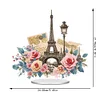 Tour Eiffel en acrylique - ornement d&rsquo;artisanat 5d bricolage