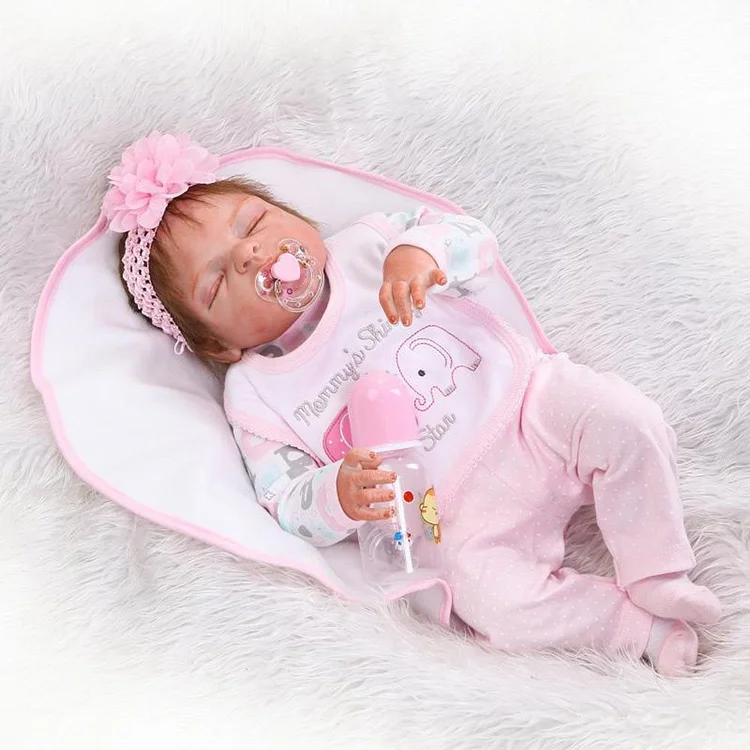 20'' soft  Emma Reborn Baby Doll Girl