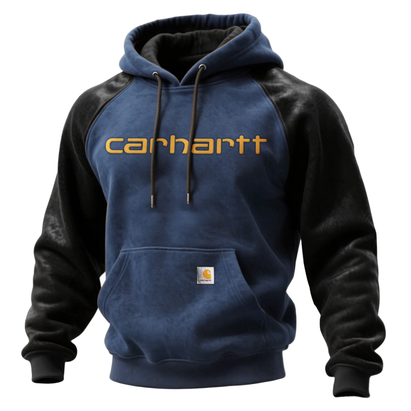 'Carhartt' Outdoor men's casual contrast stitching raglan sleeve hooded sweatshirt retro western sweatshirt
