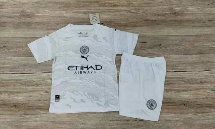 2023-24 Manchester City Away Shirt - Kids