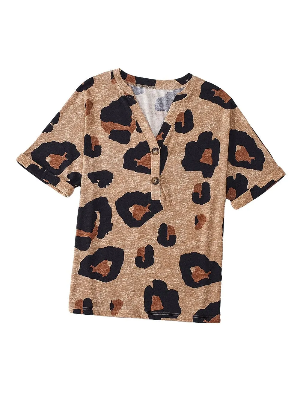 Casual Leopard Print T-Shirt