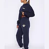Fashion Sports LOGO Long Sleeve Pullover Hooded Sweatshirt Two Piece Set by Inlyline