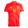 OLMO #10 Spain Home Soccer Jersey EURO 2024