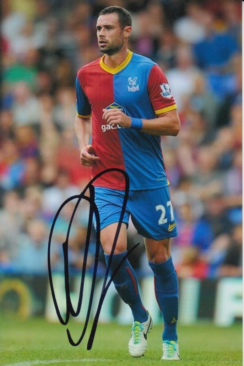 CRYSTAL PALACE HAND SIGNED DAMIEN DELANEY 6X4 Photo Poster painting 1.