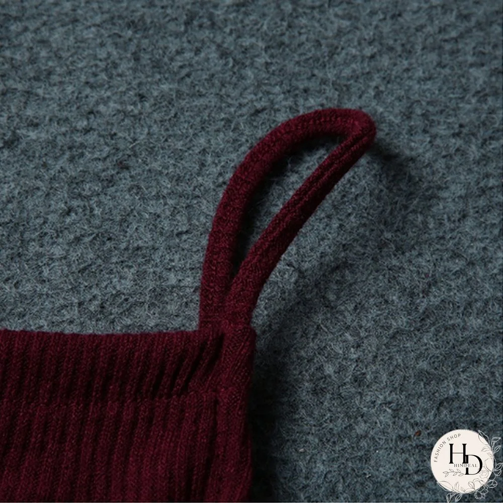 Women Sexy Fashion Sleeveless Knitted Crop Tops Cotton Crop Tops