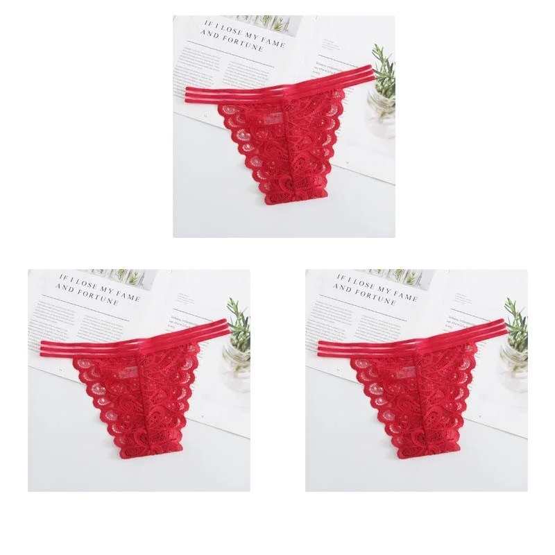 Billionm Women Panties Secret G-String Underwear Fashion Thong Sexy Lace Panties Ladies G-string Soft Lingerie Low Rise Panty M-XL NEW