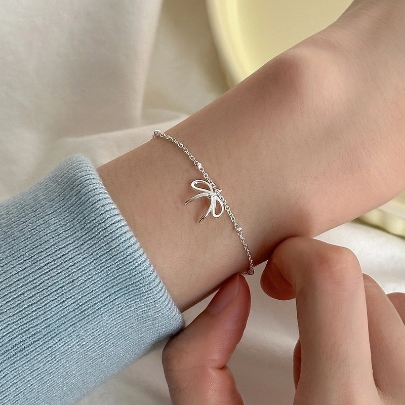 925 Sterling Silver Cable Chain Bracelets Casual