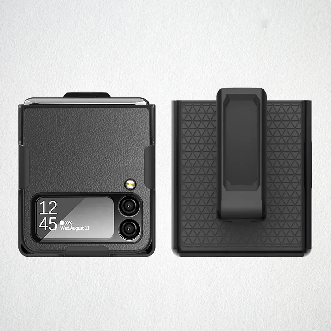 Applicable To Samsung Z-flip3/Zflip4 Back Clip Mobile Phone Case