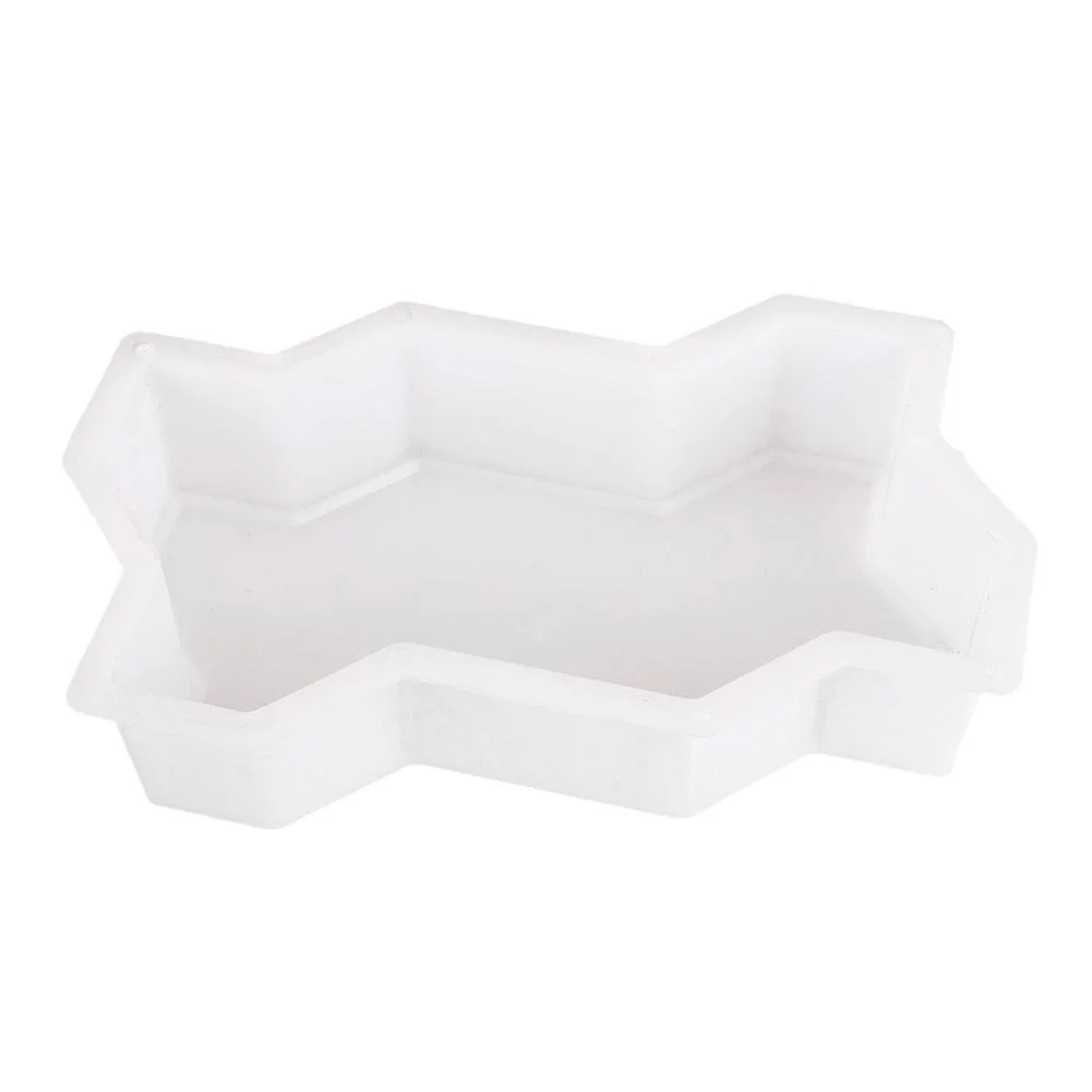 Garden Pavement Mold DIY Manually Propylene Paving Concrete Mould (Wave)