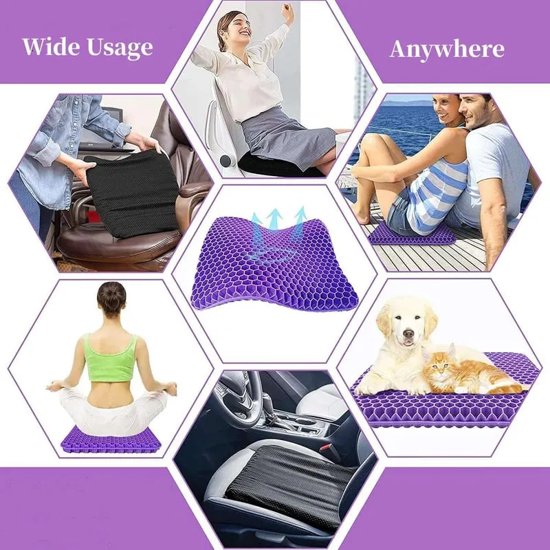 ✨ Ergonomic Silicone Seat Cushion &ndash; Relief You Can Feel